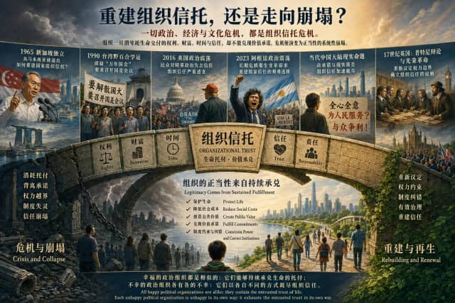 重建,还是崩塌? ——政治危机的组织孞托诊断学