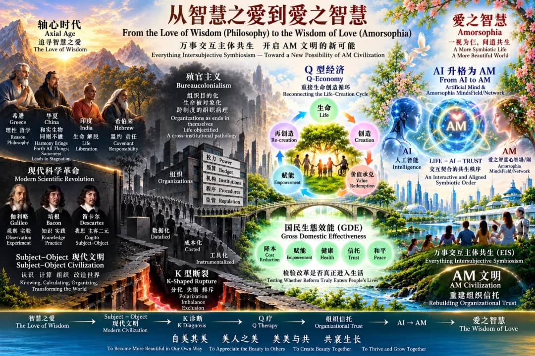 从智慧之愛到愛之智慧·当 Subject–Object 文明抵达阈值临界