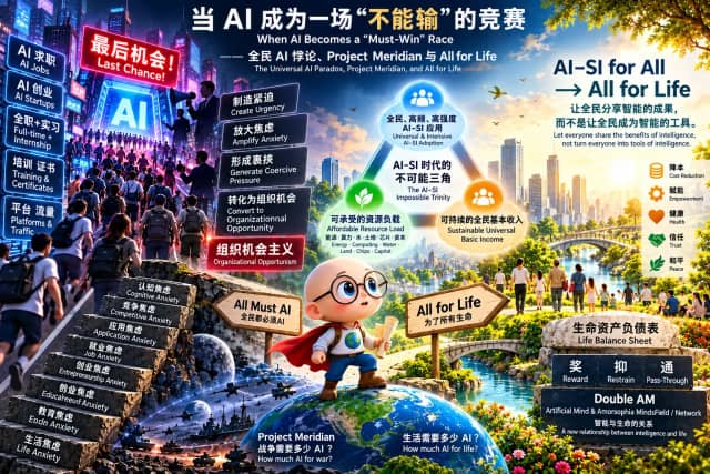 全民AI悖论、Project Meridian与All for Life